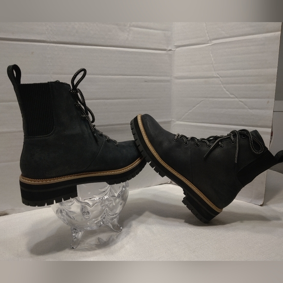 TOMS Frankie lace-up boots #8 - Picture 5 of 14